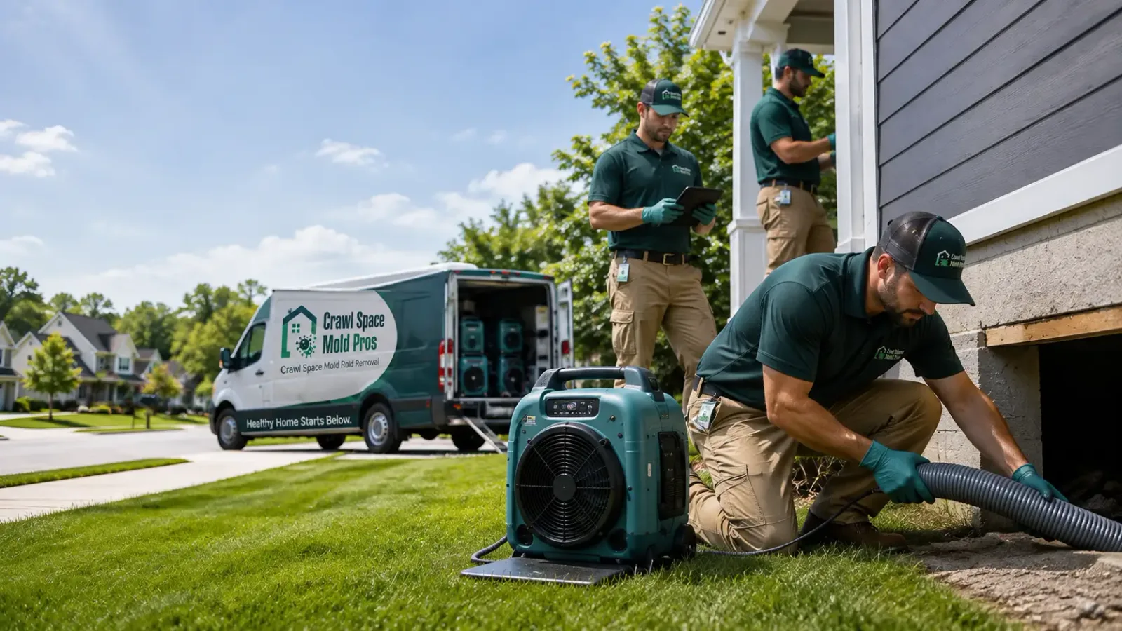 Crawl Space Mold Removal in Brownville, NE